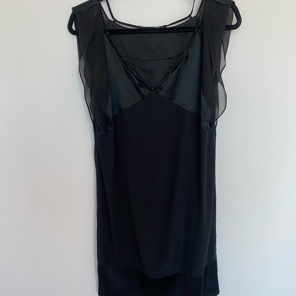 DVF black silk LBD size 6 - Picture 5 of 8